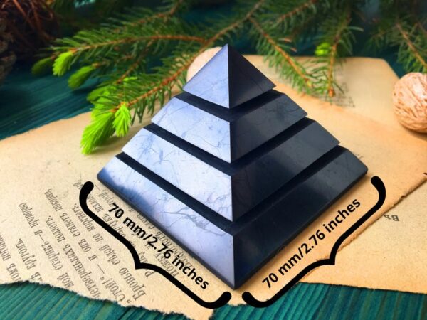  进口顺吉特雕刻金字塔 清理负能 抗电磁辐射EMF提升能量场 - 图片 2