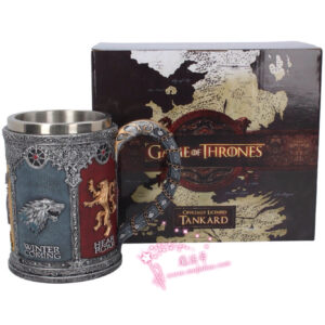 *进口权利的游戏贵族纹章酒杯 Game of Thrones （正品彩盒条码）