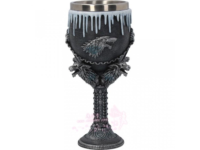 *进口中世纪酒杯 权利的游戏高脚杯 House Stark Goblet魔法仪式杯 *进口中世纪酒杯 权利的游戏高脚杯 House Stark Goblet魔法仪式杯 - 图片 4