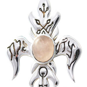 *进口布莱尔宝石魔法吊坠 金星代表玫瑰石英宝石 发展爱和理解
