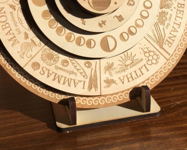 Pagan Wheel of the Year Calendar 异教徒年度车轮日历 - 图片 3