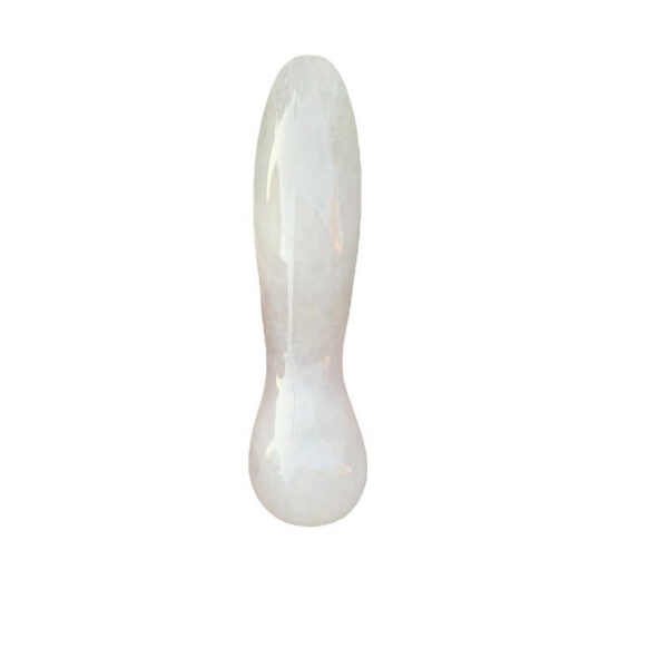 天然白水晶 原石雕刻打磨水晶按摩棒 - 图片 4