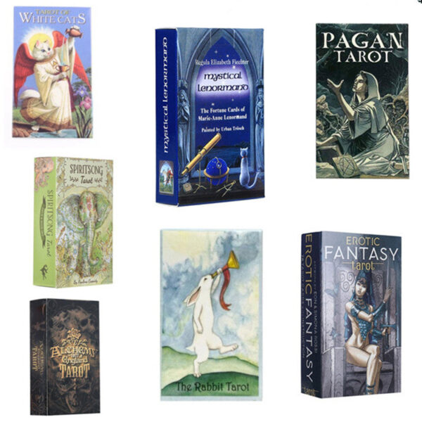 TLMF 桌游纸牌游戏卡Tarot Cards 跨境电商 神谕卡塔罗牌卡片