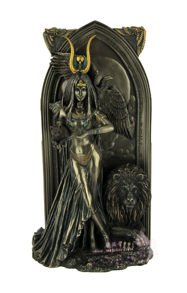 *美国进口鲁思·汤普森女祭司铜像 古代埃及魔法的化身 - 图片 2