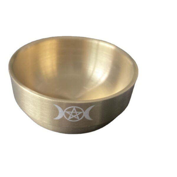 三相月女神 Wicca仪式碗 仪式摆件witch收纳碗 Pentacle Bowl - 图片 2