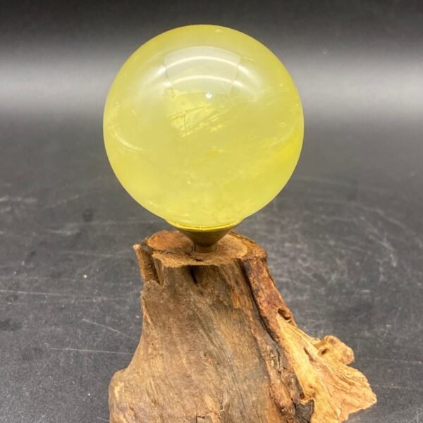 天然黄水晶球多种水晶球手工雕刻件桌面摆件手工雕刻件装 - 图片 2