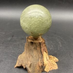 天然绿发球小摆件手工雕刻件桌面摆件手工雕刻件装饰直供