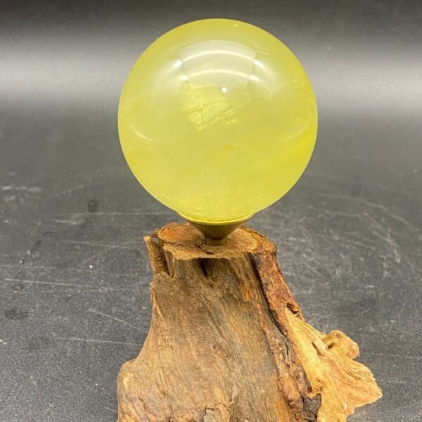 天然黄水晶球多种水晶球手工雕刻件桌面摆件手工雕刻件装 - 图片 4