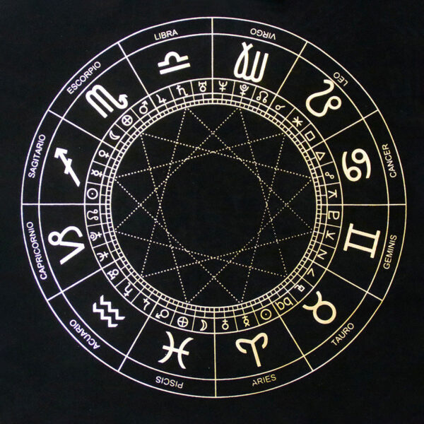 TLMF 高质量加厚麻布高清晰图案烫金塔罗布tarot playmat - 图片 9