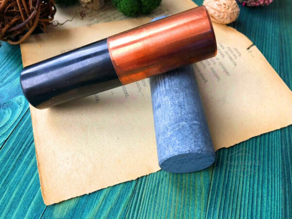 正品 进口顺吉特铜筒和滑石调谐器 能量增强套装冥想平衡脉轮疗愈提升 - 图片 2
