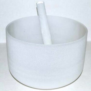 *进口10“米白色水晶唱碗26CM