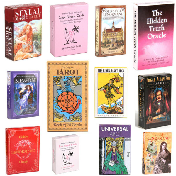 TLMF 塔罗牌Tarot cards桌游牌Oracle Cards聚会游戏卡牌 全英文