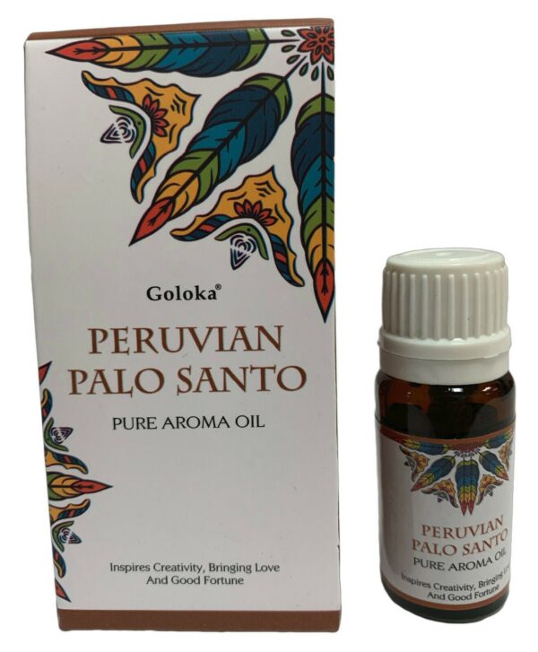 正品 Goloka香熏精油白鼠尾草Palo Santo没药纯广藿香Nag Champa精油 - 图片 4