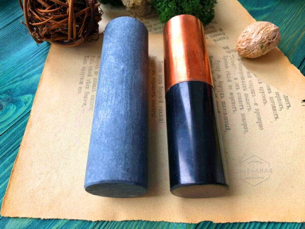 正品 进口顺吉特铜筒和滑石调谐器 能量增强套装冥想平衡脉轮疗愈提升 - 图片 3