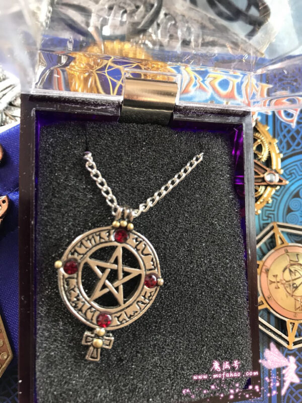 *进口强大的爱和吸引力魔法牌 女巫魔法吊坠 四元素加金星爱的能量 - 图片 2