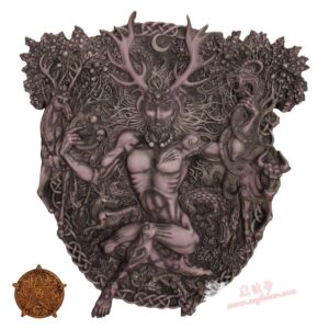 *美国进口 WICCA魔法巫品 角神Cernunnos挂件