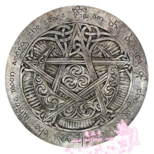 *美国进口所罗门封印 五芒星能量盘 平衡与和谐精神 wicca魔法