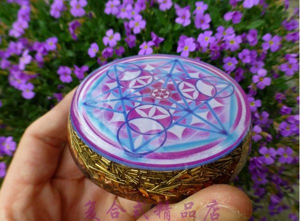 欧洲特兰蒂斯的梅尔卡巴 生命力充电板(8厘米)能量盘 DNA修复 欧洲特兰蒂斯的梅尔卡巴 生命力充电板(8厘米)能量盘 DNA修复 - 图片 3