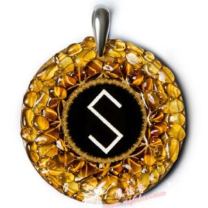 *琥珀魔法 波罗的海魔法能量吊坠天然琥珀-精神、爱、能量和健康