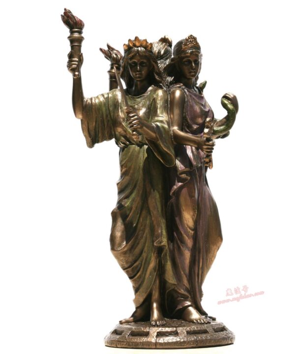 *进口魔法女神 月亮女神赫卡忒 女巫守护女神 - 图片 2