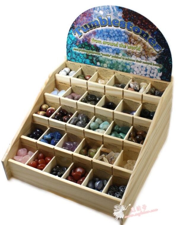 *欧洲进口tumblestone300入门包（30天然原石×10件）免费展示架