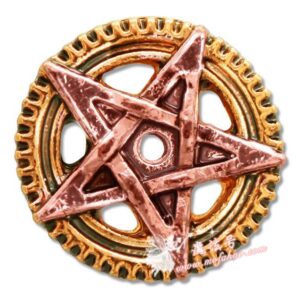 *美国进口正品 Penta魔法牌 耳坠 五角星护身符