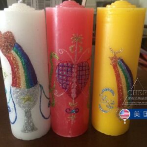 美国进口女巫三倍能量加强手制魔法蜡烛 含配魔法油+香+闪粉+草药