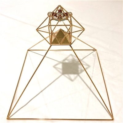 美国进口镀金金字塔【 冥想打坐神圣空间-治愈心灵】符文圣化加强 美国进口镀金金字塔【 冥想打坐神圣空间-治愈心灵】符文圣化加强 - 图片 6