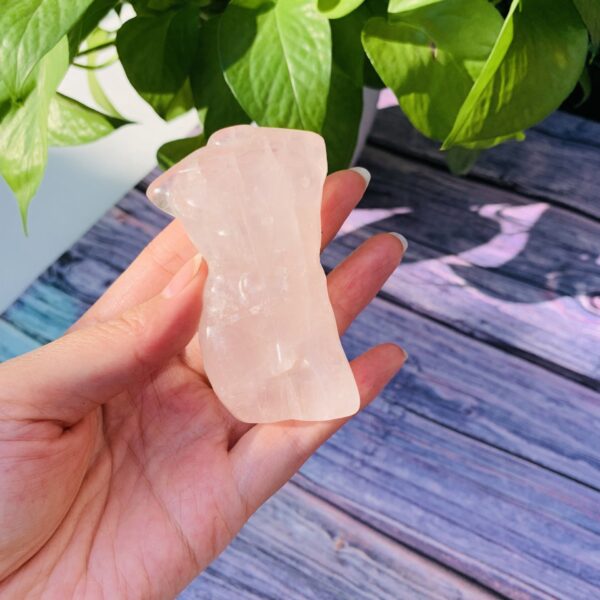 男模女模天然水晶多种材质原石雕刻件水晶摆件 - 图片 9