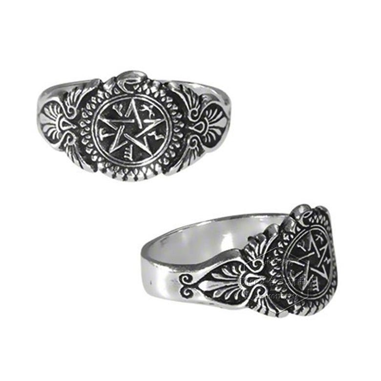 美国进口疗愈者纯银戒指 美国进口疗愈者纯银戒指 - 图片 2