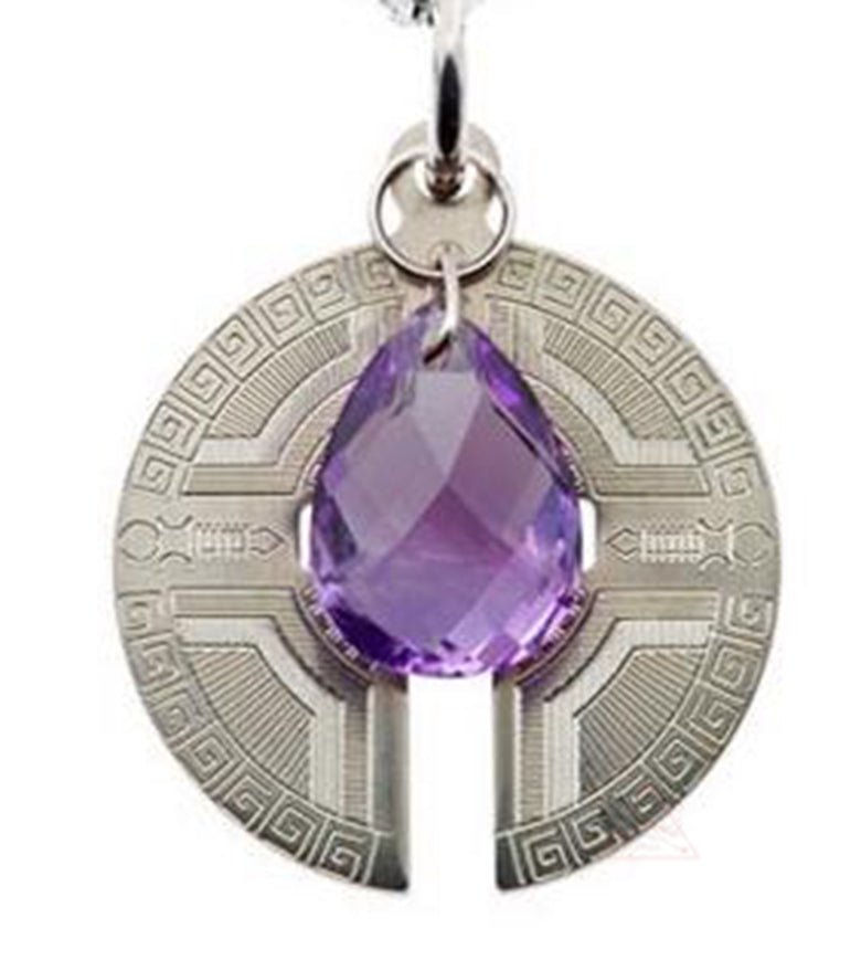 美国超级气场吊坠 高智神圣的几何紫水晶吊坠 释放压力 充能 疗愈 美国超级气场吊坠 高智神圣的几何紫水晶吊坠 释放压力 充能 疗愈 - 图片 2
