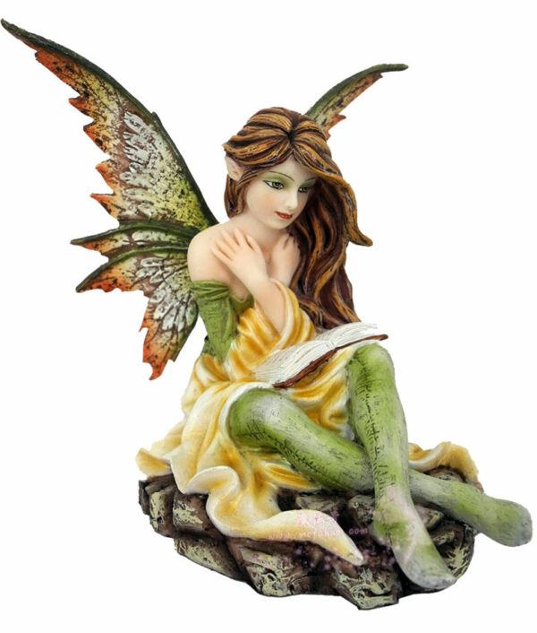 神秘学收藏~进口幻想仙女雕像集 收藏品 做工精美细节精美装饰品 - 图片 3