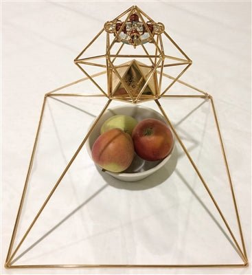 美国进口镀金金字塔【 冥想打坐神圣空间-治愈心灵】符文圣化加强 美国进口镀金金字塔【 冥想打坐神圣空间-治愈心灵】符文圣化加强 - 图片 4