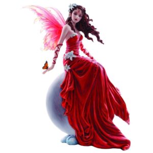 神秘学收藏~能量雕像系列~*进口 紫茉莉花仙女雕像22.5厘 幻想艺术收藏品