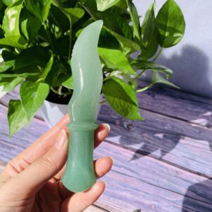 热销 天然水晶多种材质水晶匕首 家居办公装饰摆件直供