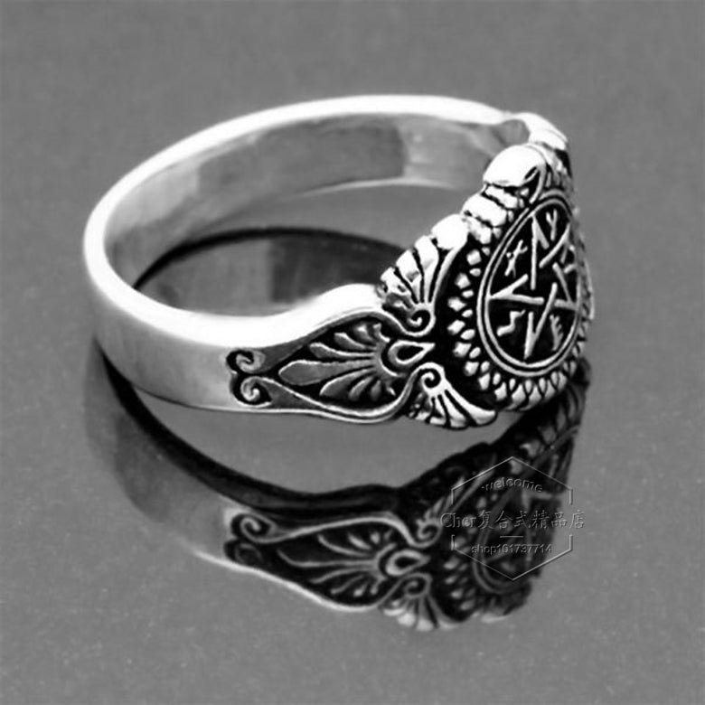 美国进口疗愈者纯银戒指 美国进口疗愈者纯银戒指 - 图片 3