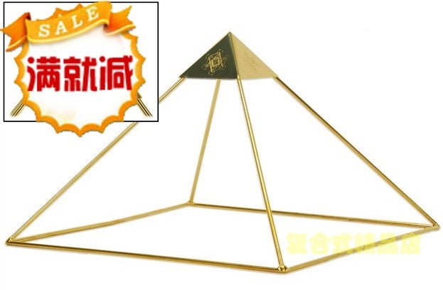 美国进口镀金金字塔【 冥想打坐神圣空间-治愈心灵】符文圣化加强 美国进口镀金金字塔【 冥想打坐神圣空间-治愈心灵】符文圣化加强