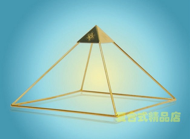 美国进口镀金金字塔【 冥想打坐神圣空间-治愈心灵】符文圣化加强 美国进口镀金金字塔【 冥想打坐神圣空间-治愈心灵】符文圣化加强 - 图片 2