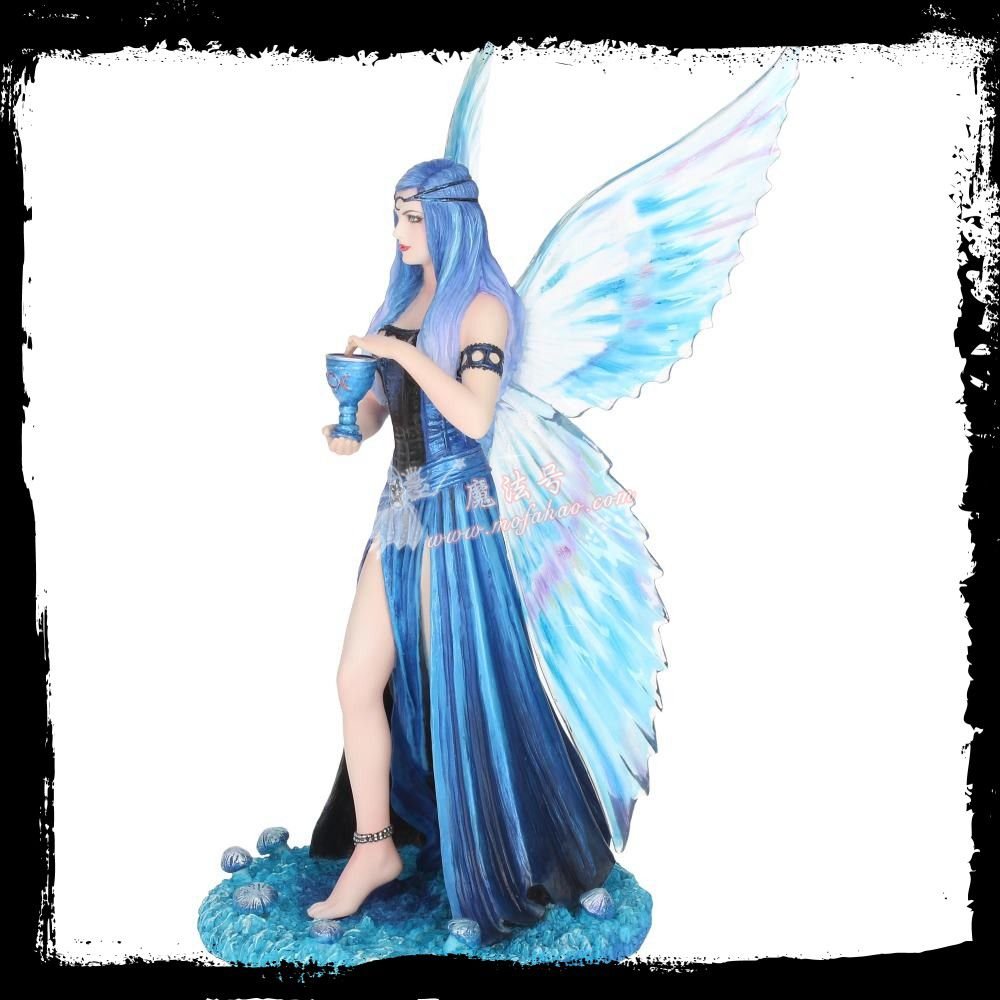 神秘学收藏~能量雕像系列~*哥特式幻想三月亮杯魔法仙女雕像 魔法仪式 艺术收藏 神秘学收藏~能量雕像系列~*哥特式幻想三月亮杯魔法仙女雕像 魔法仪式 艺术收藏 - 图片 2