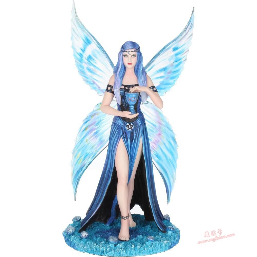 神秘学收藏~能量雕像系列~*哥特式幻想三月亮杯魔法仙女雕像 魔法仪式 艺术收藏 神秘学收藏~能量雕像系列~*哥特式幻想三月亮杯魔法仙女雕像 魔法仪式 艺术收藏