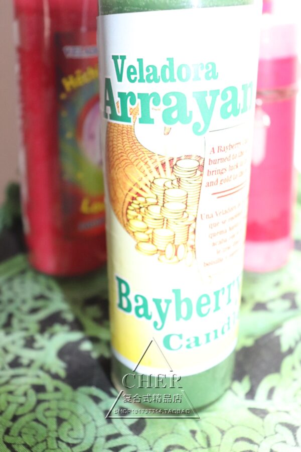 美国7天仪式Bayberry杨梅芳香吸金蜡烛 吸引金钱财富好运 订 - 图片 5
